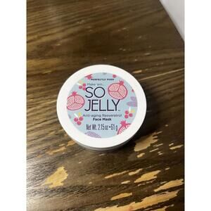 Perfectly Posh SO JELLY Anti Aging Resveratol Face Mask 2.15oz NEW